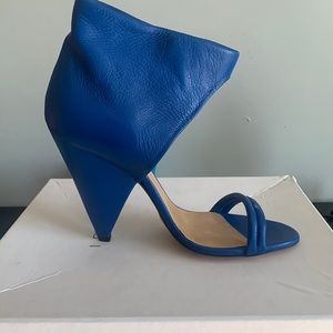 I’m selling Blue Saika Iro Cone Heel sandals